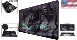 Zombie Dragon MTG Playmat - Vibrant 24x14 Gaming Surface with Storage - Image 2