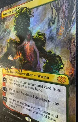Wrenn and Six Textured Foil Mythic MTG Double Masters 2022 NM - Image 2