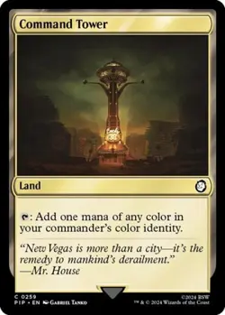 Command Tower - Near Mint MTG Universes Beyond: Fallout - Image 1