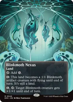 1x NM BORDERLESS #0048 Blinkmoth Nexus MTG Stellar Sights SV - Image 1