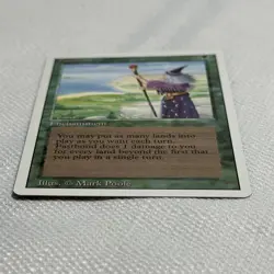 MTG Fastbond Revised Edition (1994) Rare Green Enchantment - Vintage Magic - Image 3
