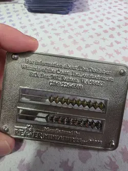 MTG Magic the Gathering Duelist Life Counter Abacus Black, Original Box Unused - Image 2