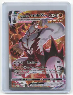 2021 Pokemon TCG Urshifu VMAX Battle Styles #168/163 Lightly Played - Image 1