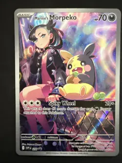 Pokemon TCG Marnie's Morpeko SVP 206 Rival Battle Deck Black Star Promo NM - Image 1