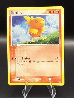 2004 Pokemon TORCHIC Black Star Promo #17 Holo EX Deck Tins - LP (EX-NM) - Image 1