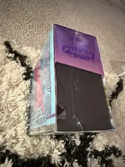 Sealed Fusion Strike Pokemon Center ETB With Case (small tear) - Image 1
