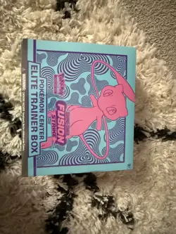 Sealed Fusion Strike Pokemon Center ETB With Case (small tear) - Image 2