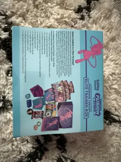 Sealed Fusion Strike Pokemon Center ETB With Case (small tear) - Image 3