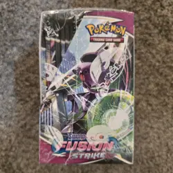Pokemon TCG Sword & Shield Fusion Strike Booster Box w/ Case - Sealed - A6 - Image 2