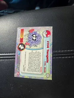 2000 Topps Pokemon TV #114 Tangela Silver Foil FREE - Image 2
