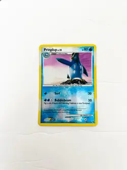 Prinplup 59/127 Uncommon Reverse Holo MP Moderately Played Pokemon Platinum - Image 1