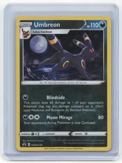 2021 Pokemon Umbreon SWSH Black Star Promos #SWSH129 Near Mint - Image 1