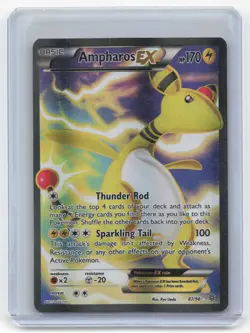 2015 Pokemon Ampharos EX Ancient Origins #87/98 Near Mint - Image 1