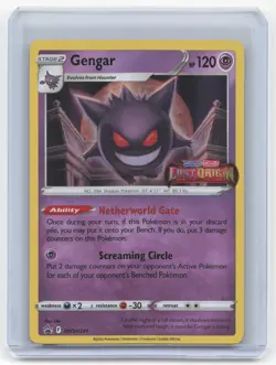2022 Pokemon Gengar Sword & Shield Promo Cards #SWSH241 Near Mint Stamped - Image 1