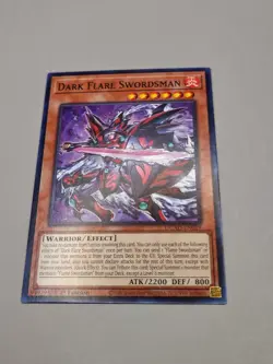 Yugioh! Dark Flare Swordsman - DUAD-EN019 - Common - 1st Edition NM - Image 2