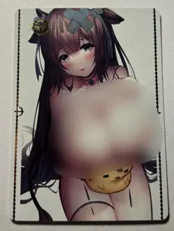 SEXY HEROINE WAIFU Kashino AZUR LANE ACG PREMIUM TRIM HOLOFOIL CARD NM - Image 1