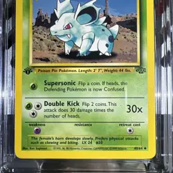 🔥CGC 9.5 🔥 Nidorina 40/64 1st Edition Jungle Pokemon Card 199 - Image 4