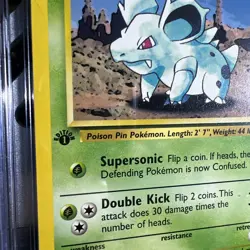 🔥CGC 9.5 🔥 Nidorina 40/64 1st Edition Jungle Pokemon Card 199 - Image 5