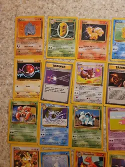 Lot Of 50 Vintage Pokemon Cards (No Duplicates) - Image 2
