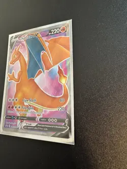 Pokemon - Charizard V - SWSH050 - Black Star Promo - Full Art Card - Image 2