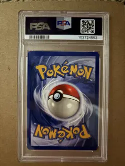 1999 Pokemon TCG Dragonite Fossil Holo Card 4/62 PSA 7 - Image 2