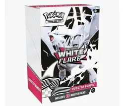 Pokemon WHITE FLARE Booster Bundle Box New Factory Sealed Cards 6 Packs TCG - Image 1