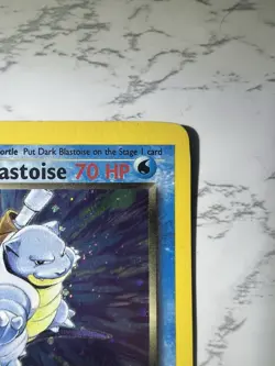 Pokemon TCG Dark Blastoise Holo Rare Card 3/82 MP See Photos/ Description - Image 3