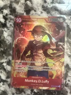 Monkey.D.Luffy (Treasure Booster Set) ST10-006 One Piece Promotion Cards Foil - Image 1