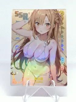 Asuna - Sword Art Online - Love Diary - SSR 28 - Anime/Game - Holo/Foil Card - Image 1