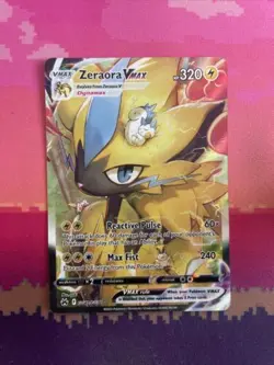 Pokemon Card Zeraora VMAX GG42/GG70 Ultra Rare Crown Zenith Near Mint - Image 1