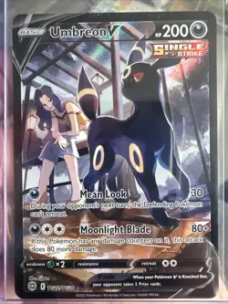 Umbreon V TG22/TG30 Brilliant Stars Trainer Gallery Holo Pokemon Card - Image 3
