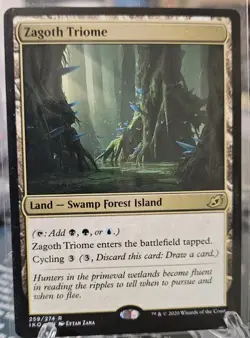 Zagoth Triome Ikoria: Lair of Behemoths Magic the Gathering Card - Image 1