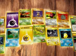 Pokemon Japanese/English Card Lot 30+ Vintage - Commons No Holos w/ Small Binder - Image 4