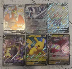 Pokemon TCG 6 JUMBO Card Lot - NM - Image 1