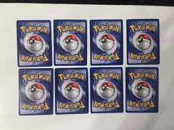 Lot of 8 First Edition French Pokemon Cards From Base Set - Image 2