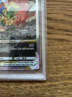 Charizard v Star SWSH262 PSA 10 Ultra Premium Collection Promo Holo Pokemon Card - Image 4