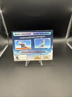 Shiny Koraidon Or Miraidon Pokemon Scarlet Violet Code Card - Gamestop - Image 2