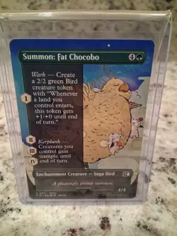 Summon: Fat Chocobo C 0371 - Final Fantasy MTG Magic The Gathering (Regular) - Image 1