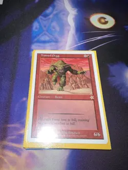 Mtg Singles - Trained Orgg - Starter 1999 - Rare - LP - Image 1
