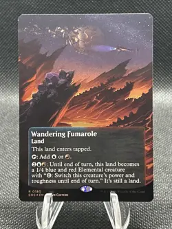 Wandering Fumarole (0180) (Borderless) (Galaxy Foil) Edge of Eternities: Stellar - Image 1