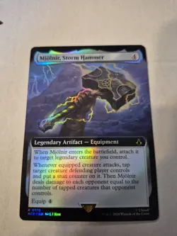 Mjolnir, Storm Hammer (Extended Art) Universes Beyond: Assassin's Creed Foil - Image 1