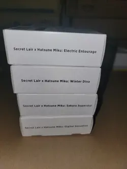 HATSUNE MIKU x MTG EN Secret Lair Complete Set English Non-Foil New & Sealed - Image 1