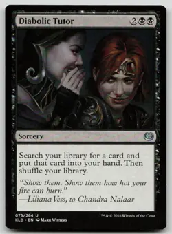 Diabolic Tutor U Kaladesh 75 NM - Image 1