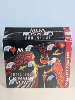MTG Innistrad Crimson Vow Collector Booster Box New Sealed Magic the Gathering - Image 1