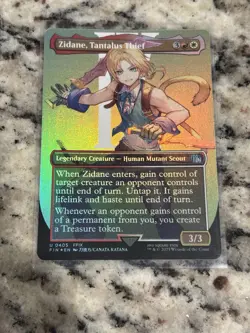 Zidane, Tantalus Thief (Borderless) Final Fantasy Foil - Image 1