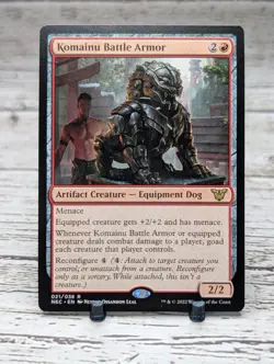 Komainu Battle Armor Commander: Kamigawa: Neon Dynasty Regular - Image 1