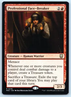 Professional Face-Breaker - Commander Modern Horizons 3 - MTG - Magic Near Mint - Image 1