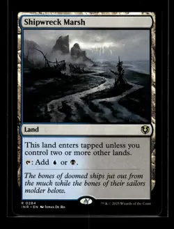 SHIPWRECK MARSH Innistrad Remastered #284 INR(NM+)(MTG) - Image 1