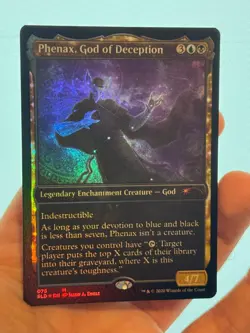 1X FOIL Phenax, God of Deception SHOWCASE MINT MTG Magic Secret Lair Theros EDH - Image 2