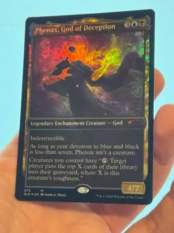 1X FOIL Phenax, God of Deception SHOWCASE MINT MTG Magic Secret Lair Theros EDH - Image 3